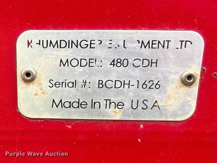 image for item DT0196 Humdinger 480 CDH chain disc harrow