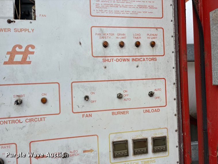 image for item DT0204 Farm Fans Inc CF/AB 270 grain dryer