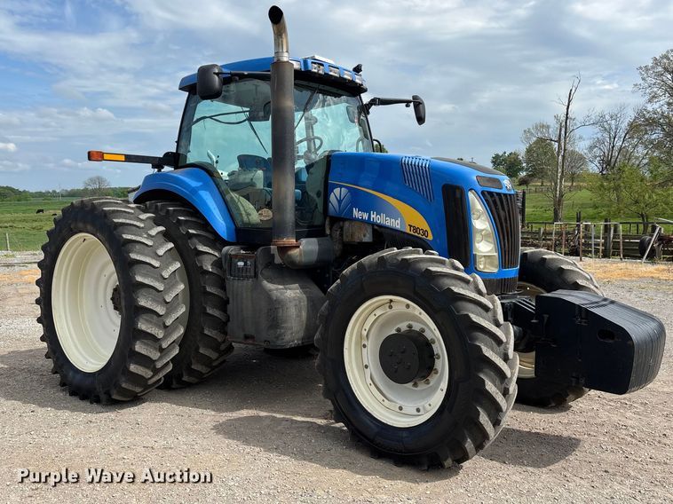 image for item DT0208 2011 New Holland T8030 MFWD tractor