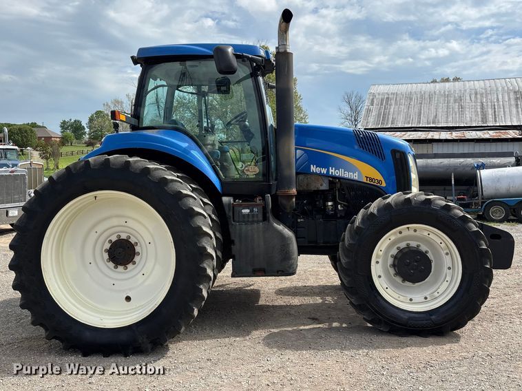 image for item DT0208 2011 New Holland T8030 MFWD tractor