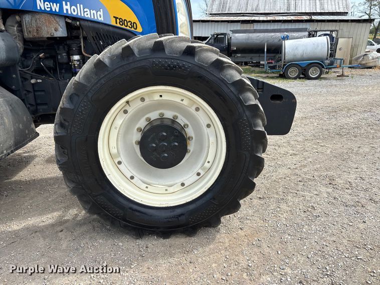 image for item DT0208 2011 New Holland T8030 MFWD tractor