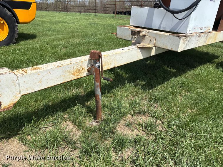 image for item EA4812 Shop built fuel tank trailer