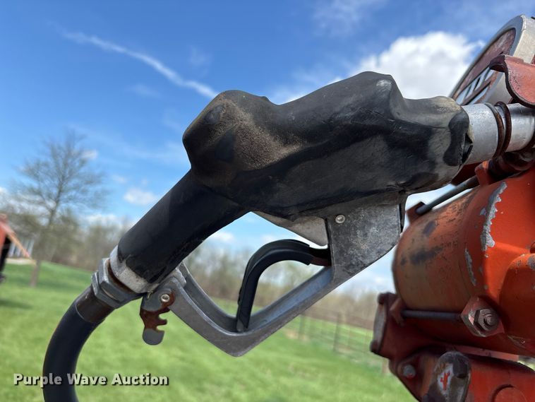 image for item EA4812 Shop built fuel tank trailer