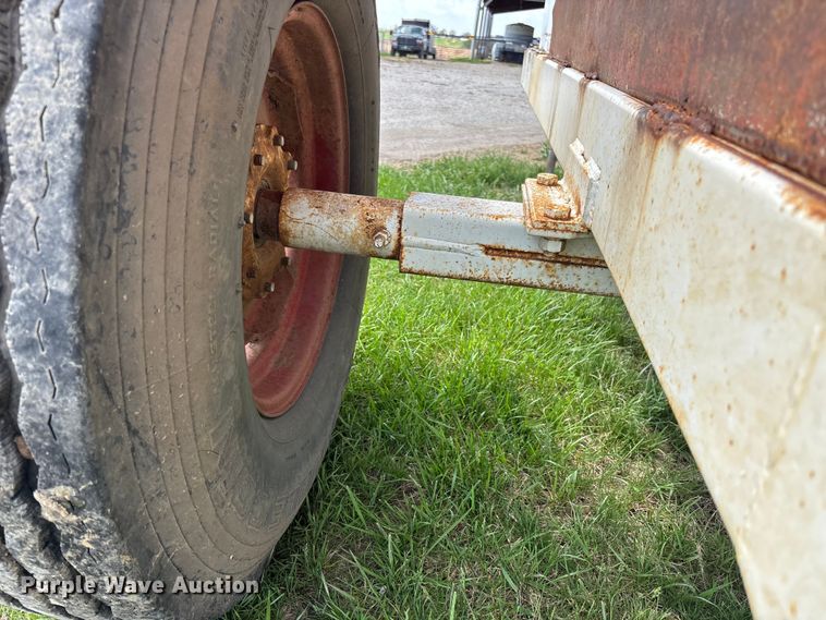 image for item EA4812 Shop built fuel tank trailer