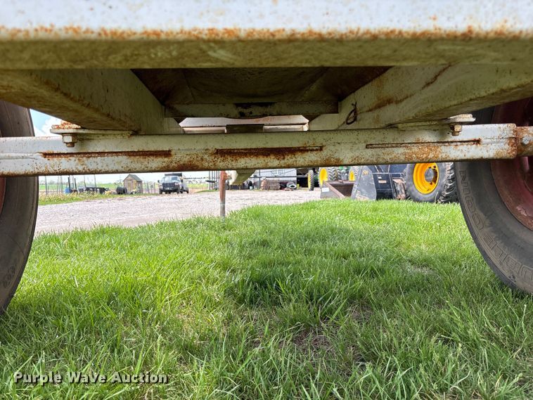 image for item EA4812 Shop built fuel tank trailer