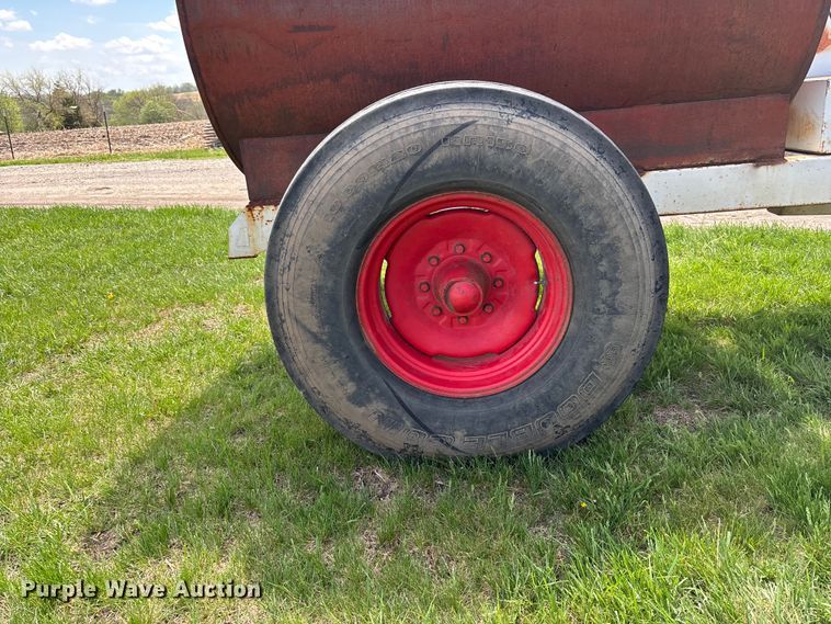 image for item EA4812 Shop built fuel tank trailer