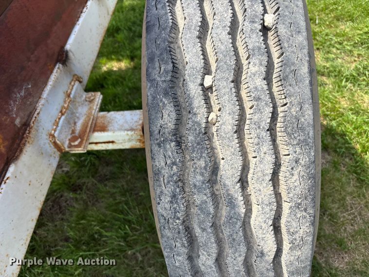 image for item EA4812 Shop built fuel tank trailer