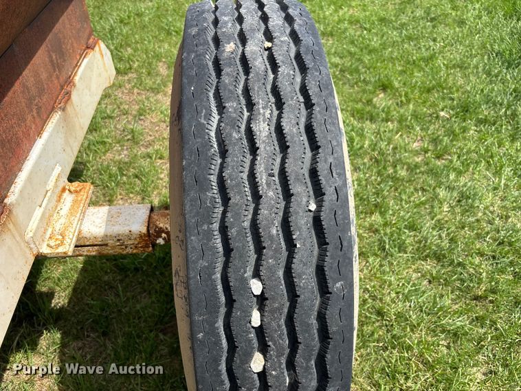 image for item EA4812 Shop built fuel tank trailer