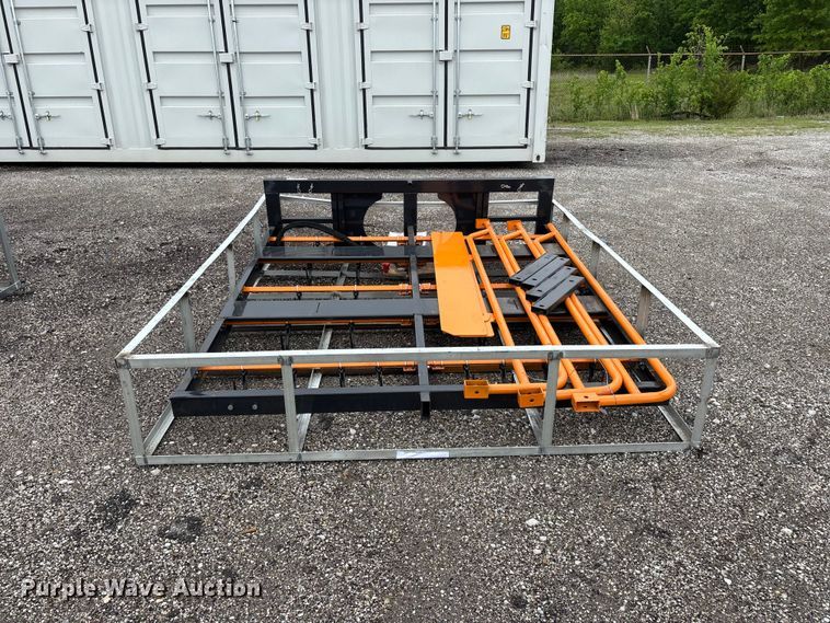 image for item EO4222 Arteer ACG-10 skid steer bale accumulator grapple