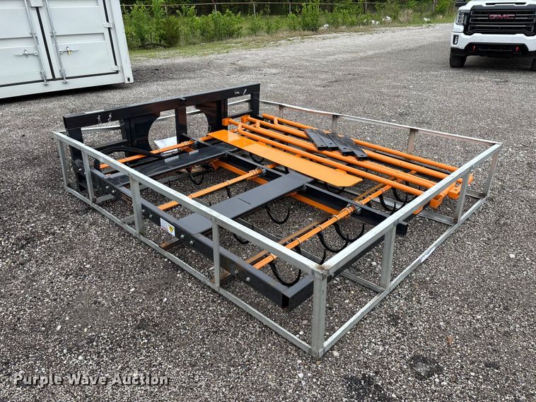 image for item EO4222 Arteer ACG-10 skid steer bale accumulator grapple