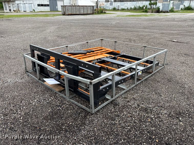 image for item EO4222 Arteer ACG-10 skid steer bale accumulator grapple