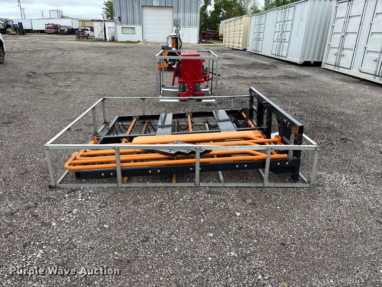 image for item EO4222 Arteer ACG-10 skid steer bale accumulator grapple