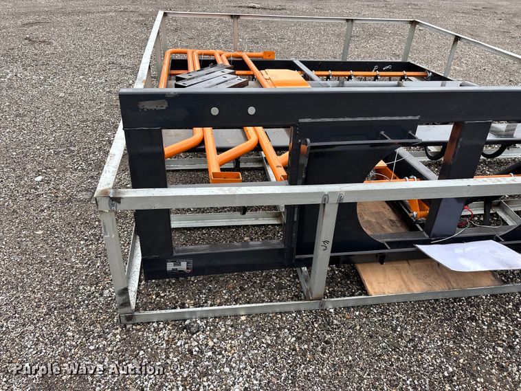 image for item EO4222 Arteer ACG-10 skid steer bale accumulator grapple
