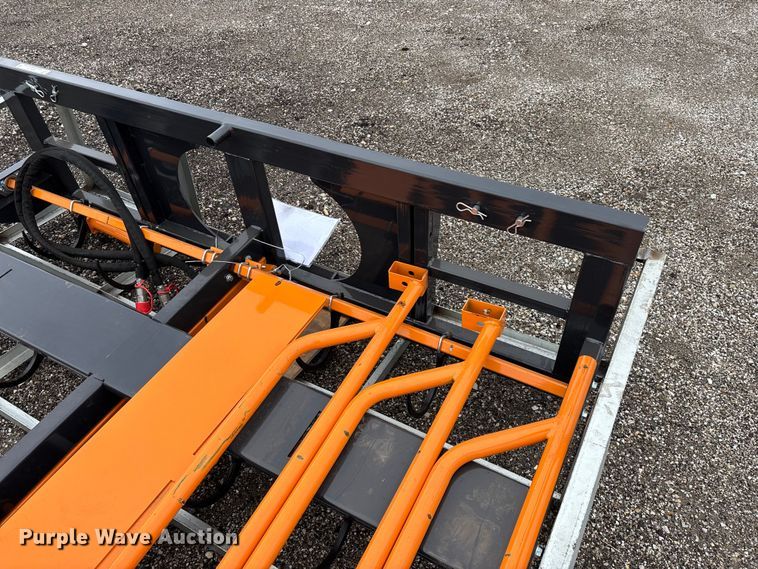 image for item EO4222 Arteer ACG-10 skid steer bale accumulator grapple