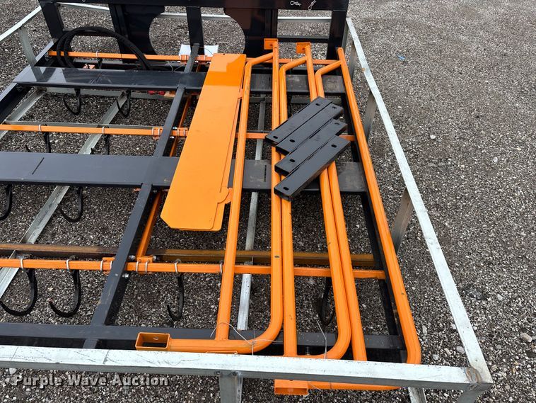 image for item EO4222 Arteer ACG-10 skid steer bale accumulator grapple