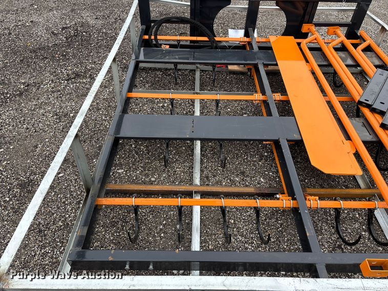 image for item EO4222 Arteer ACG-10 skid steer bale accumulator grapple