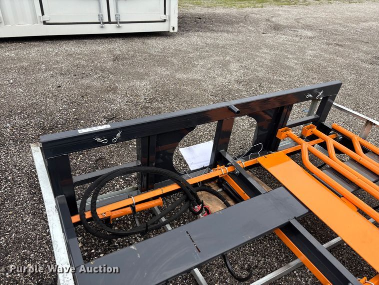 image for item EO4222 Arteer ACG-10 skid steer bale accumulator grapple
