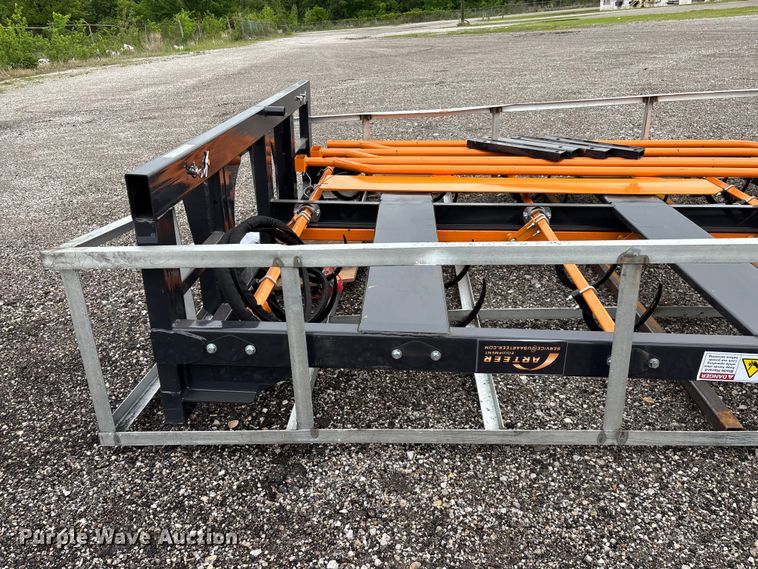 image for item EO4222 Arteer ACG-10 skid steer bale accumulator grapple
