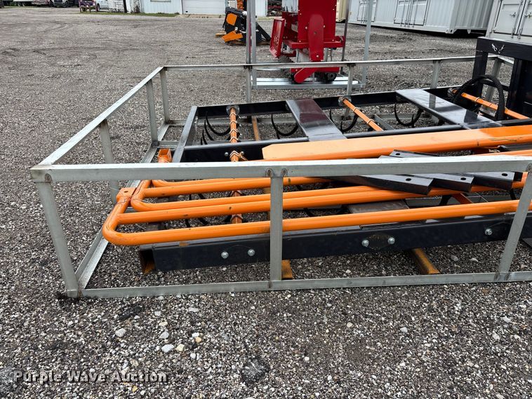 image for item EO4222 Arteer ACG-10 skid steer bale accumulator grapple
