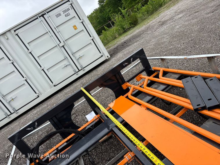 image for item EO4222 Arteer ACG-10 skid steer bale accumulator grapple