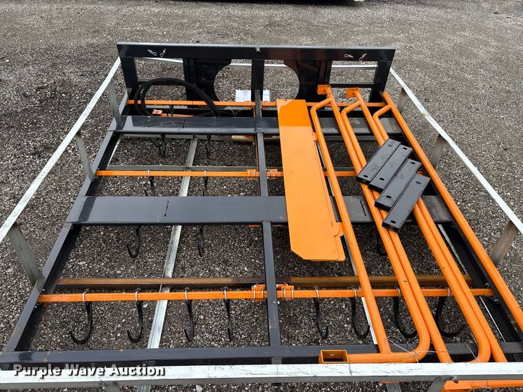image for item EO4222 Arteer ACG-10 skid steer bale accumulator grapple
