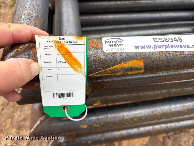 image for item ES8948 (10) 6 Bar livestock gates