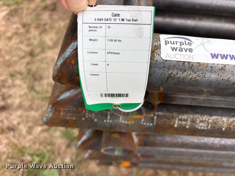 image for item ES8949 (10) 6 Bar livestock gates