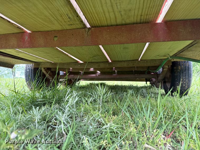 image for item ET6107 Shop Built livestock trailer