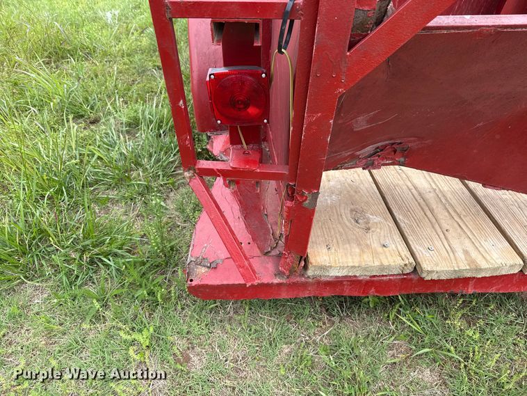 image for item ET6107 Shop Built livestock trailer