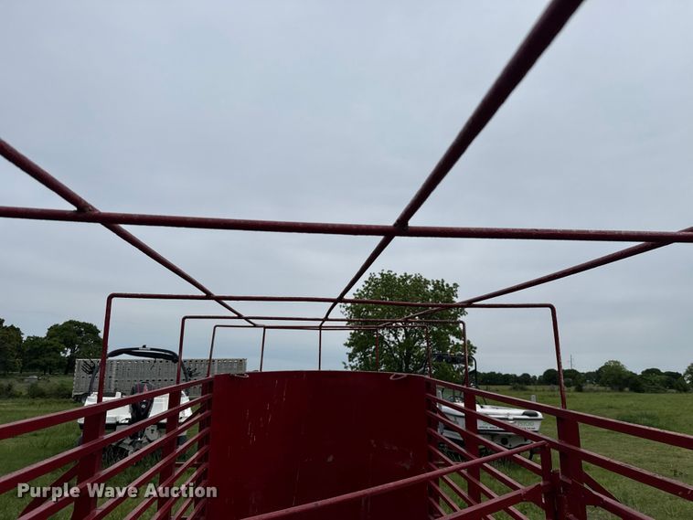 image for item ET6107 Shop Built livestock trailer