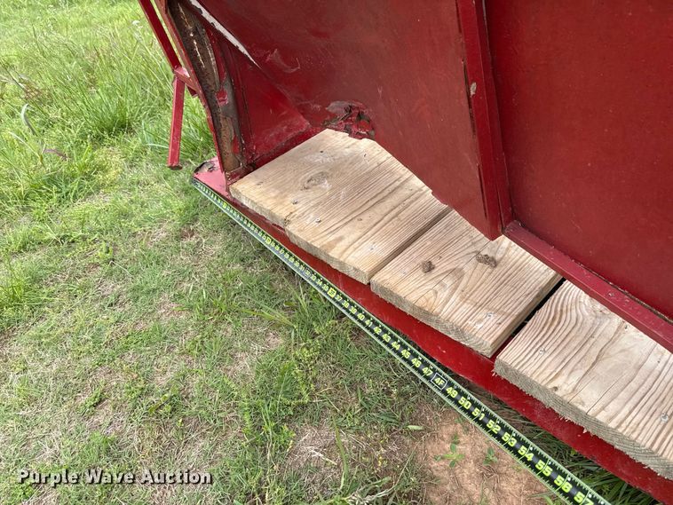 image for item ET6107 Shop Built livestock trailer