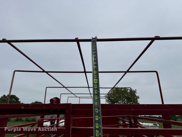 image for item ET6107 Shop Built livestock trailer