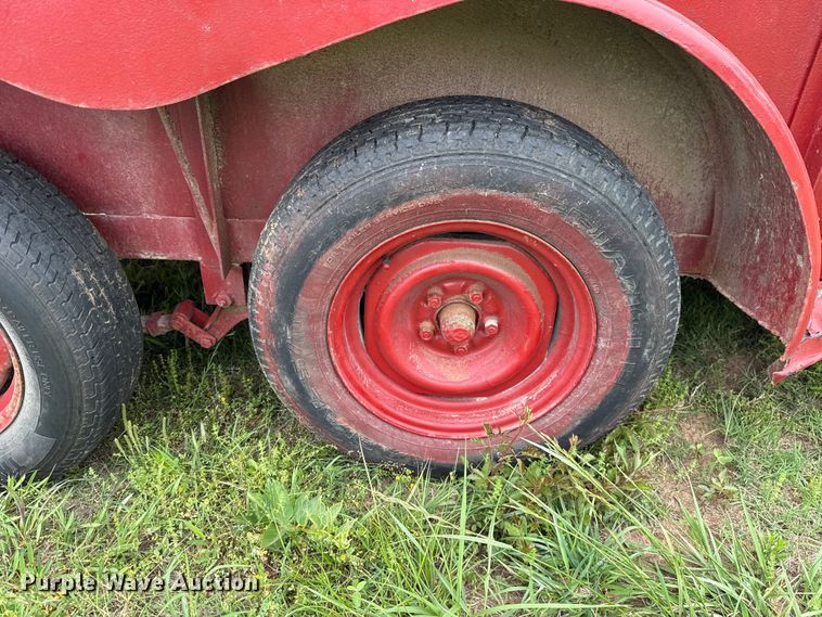 image for item ET6107 Shop Built livestock trailer