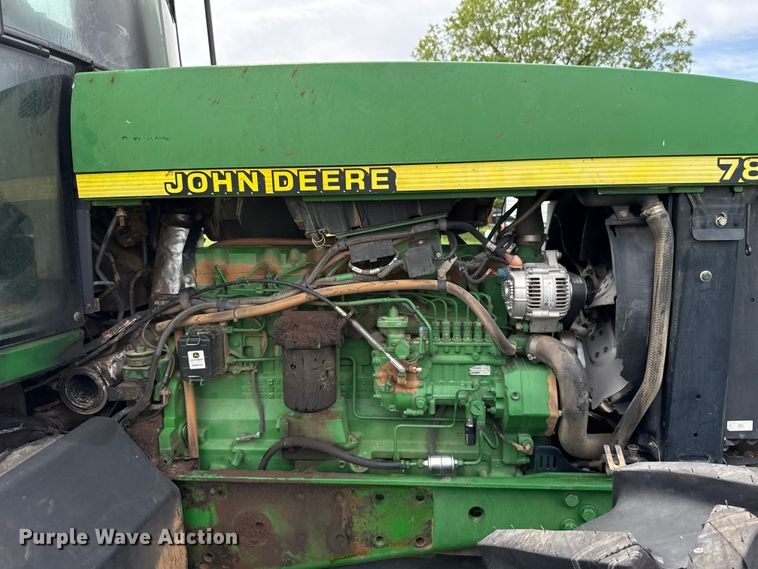 image for item ET6110 2003 John Deere 7810 4WD tractor
