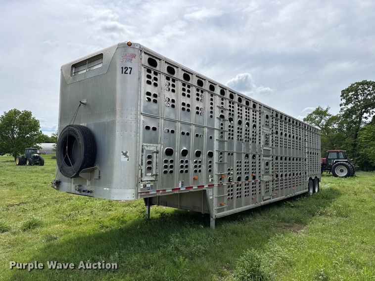 image for item ET6112 2015 Wilson Trailer Co. PSDCL-402 livestock trailer