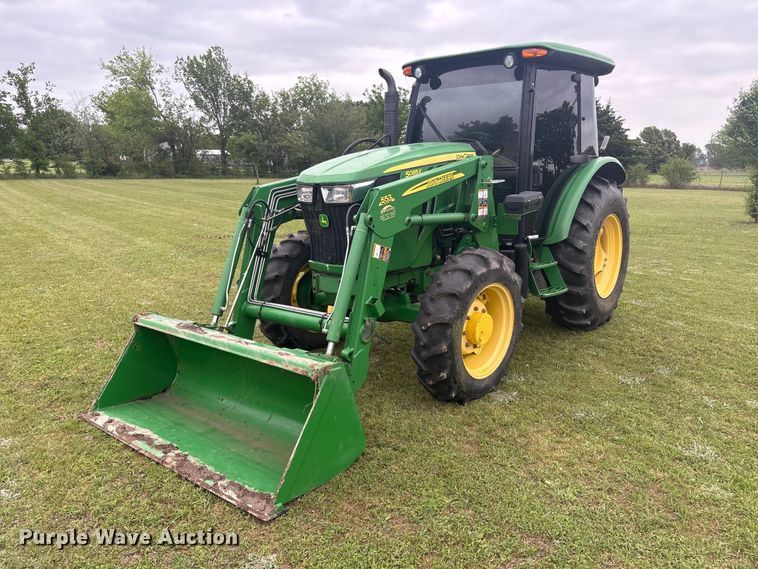 image for item EV2917 2014 John Deere 5085E MFWD tractor