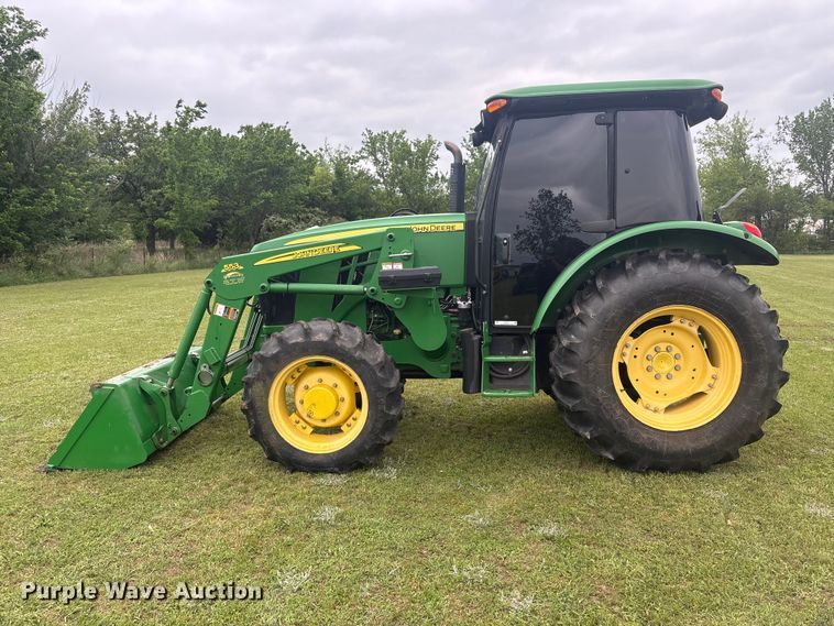 image for item EV2917 2014 John Deere 5085E MFWD tractor