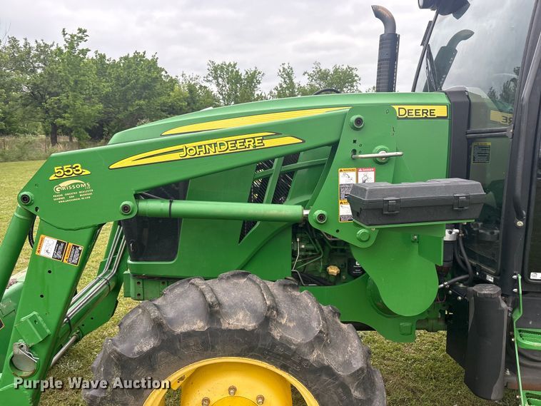 image for item EV2917 2014 John Deere 5085E MFWD tractor