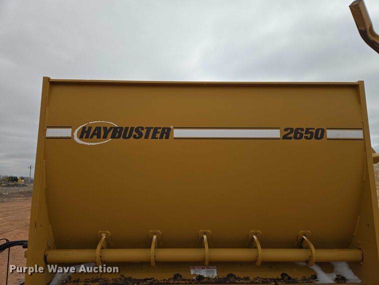 image for item EV5820 Haybuster 2650 bale processor