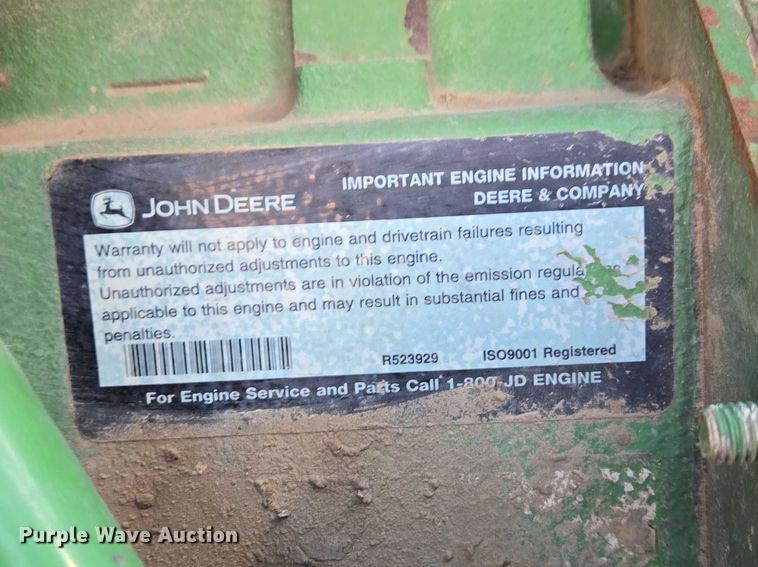 image for item EV5821 2007 John Deere 7130 Premium MFWD tractor