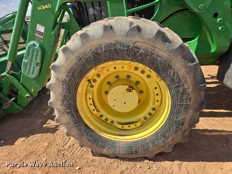 image for item EV5821 2007 John Deere 7130 Premium MFWD tractor