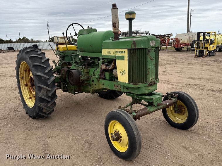 image for item EW4535 1956 John Deere 720 tractor