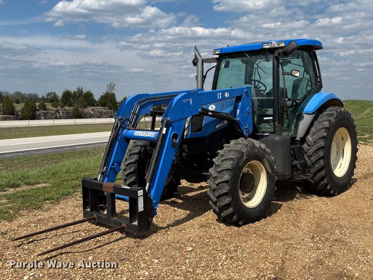 image for item FB3402 2003 New Holland TS115A MFWD tractor