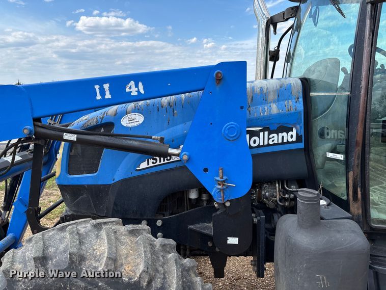 image for item FB3402 2003 New Holland TS115A MFWD tractor