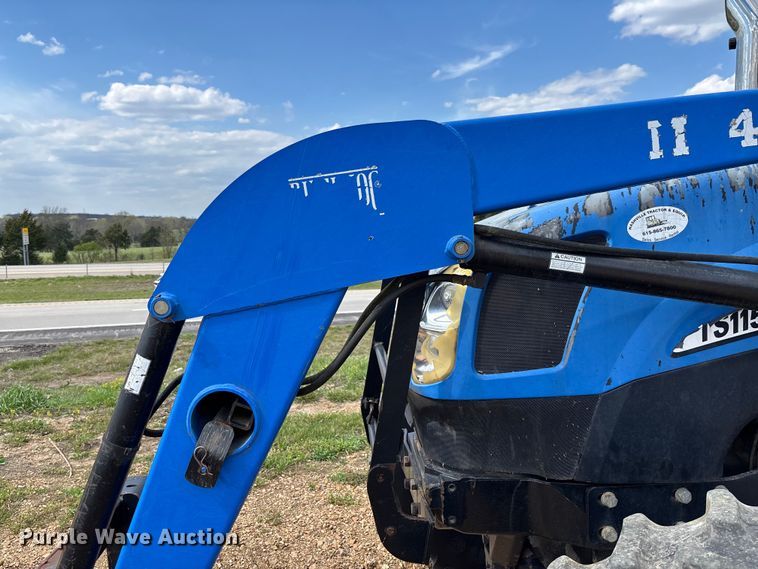 image for item FB3402 2003 New Holland TS115A MFWD tractor
