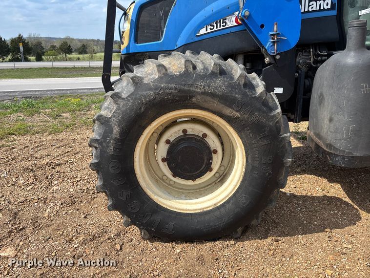 image for item FB3402 2003 New Holland TS115A MFWD tractor