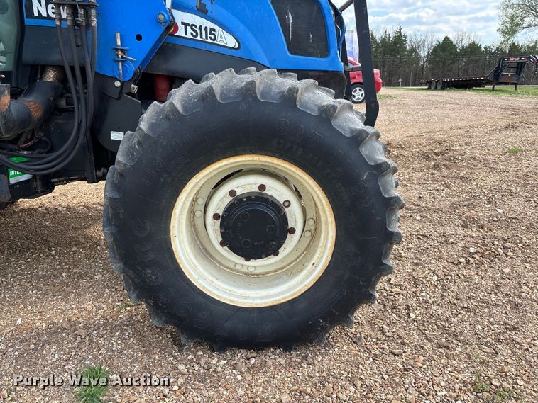 image for item FB3402 2003 New Holland TS115A MFWD tractor