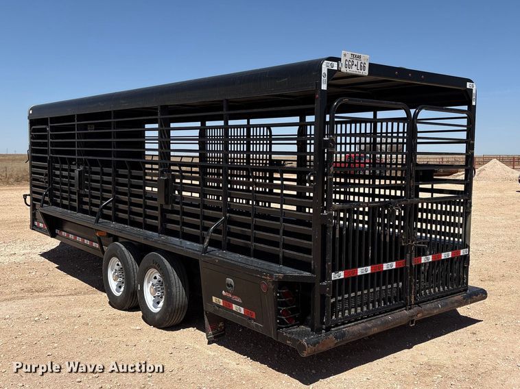 image for item FC2235 2021 Grupo Remolques Del Norte STH6824W14LNR livestock trailer
