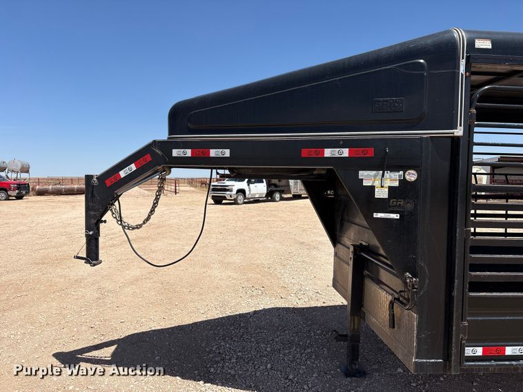 image for item FC2235 2021 Grupo Remolques Del Norte STH6824W14LNR livestock trailer