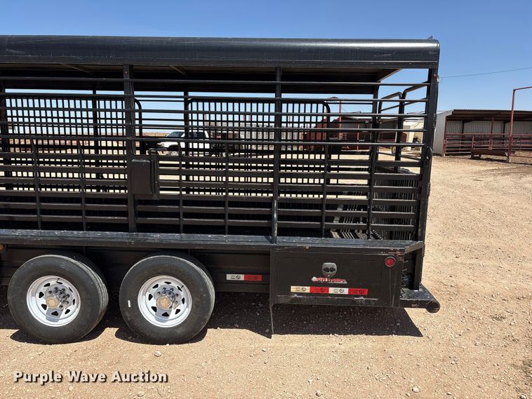 image for item FC2235 2021 Grupo Remolques Del Norte STH6824W14LNR livestock trailer